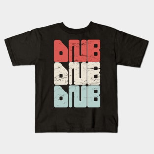 Retro Vintage DNB Music Kids T-Shirt